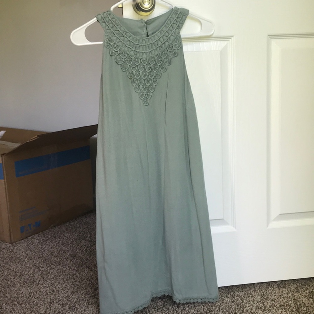 Green dress